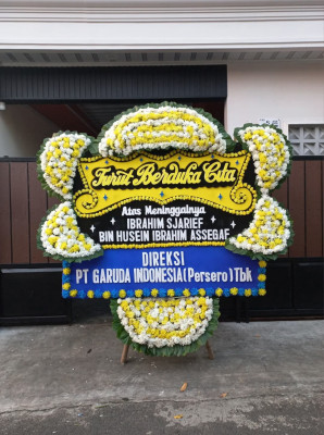 Papan Bunga Duka di Pengkok